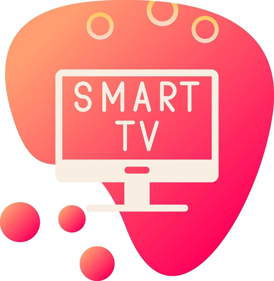 smart TV Vecto ikon vektor