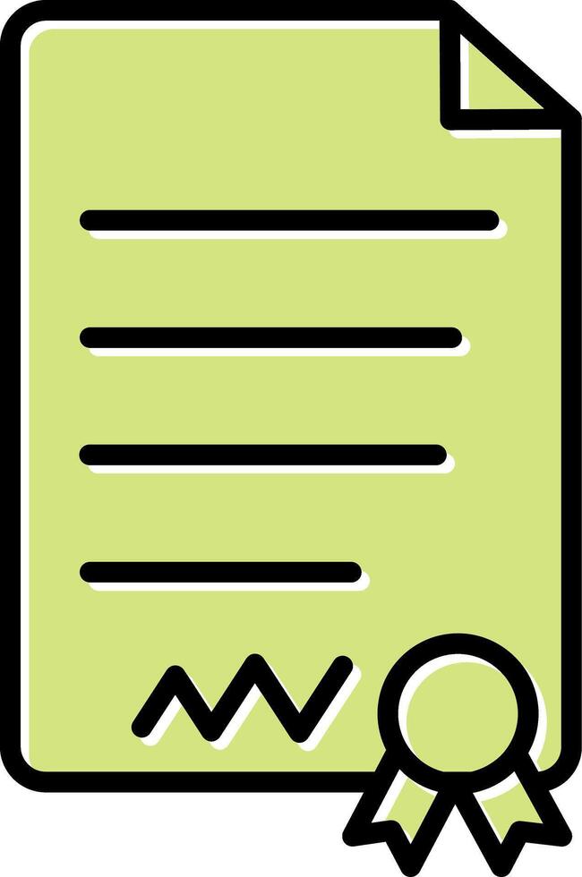 Diplom vecto Symbol vektor