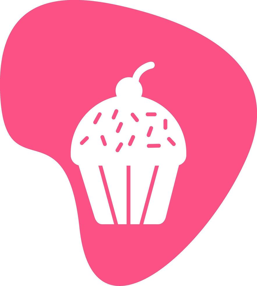 Cupcake vecto Symbol vektor