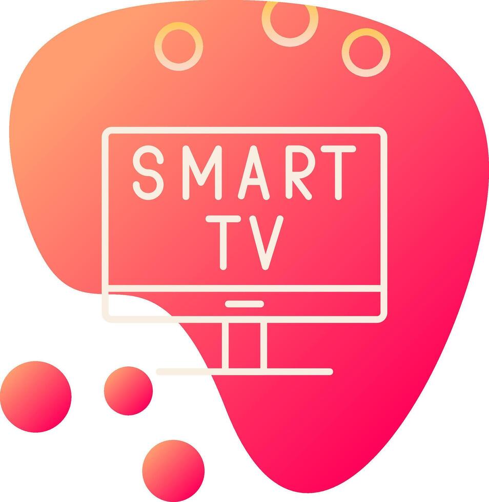 smart TV Vecto ikon vektor