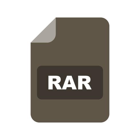 RAR-Vektor-Symbol vektor