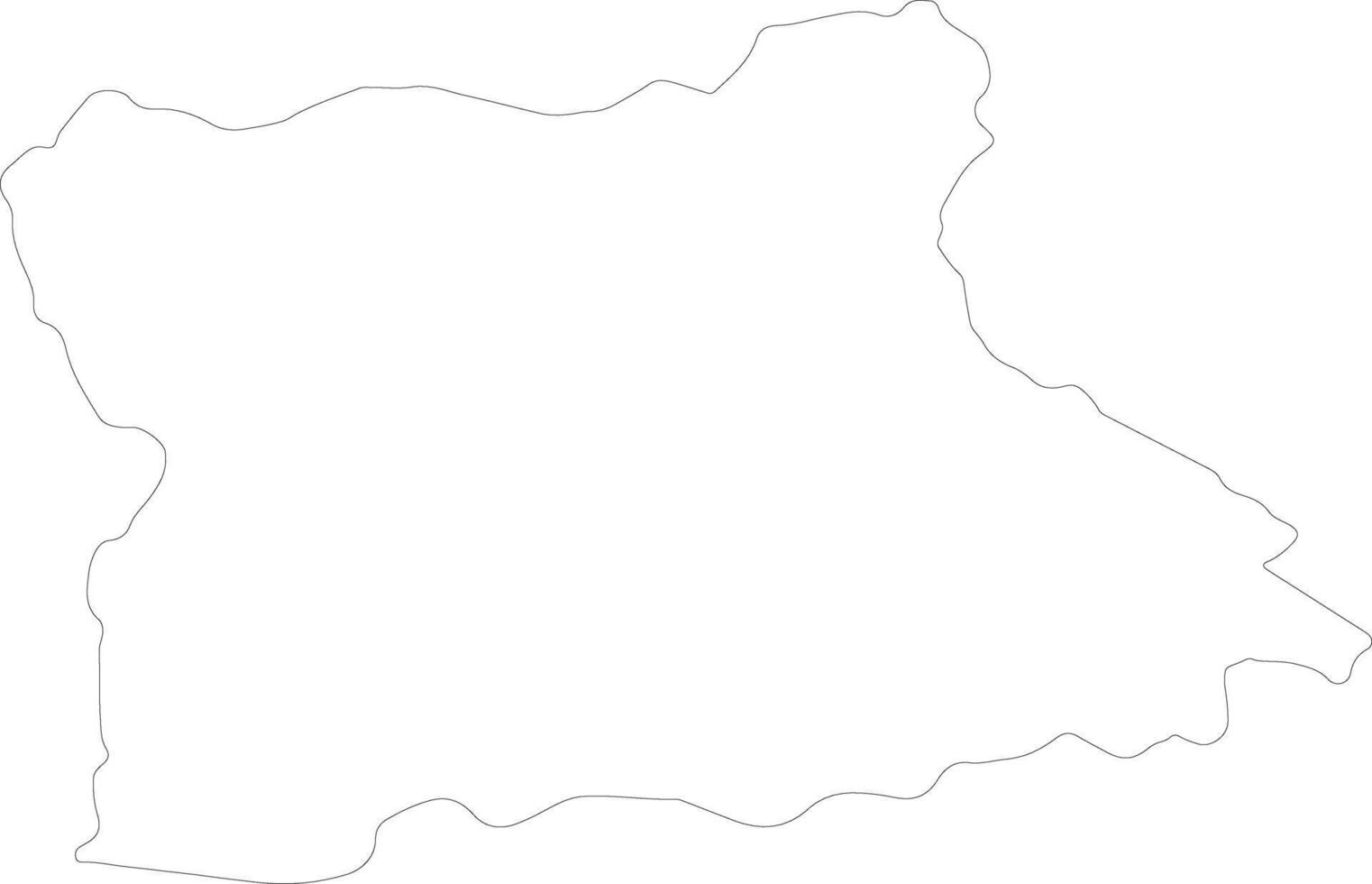 blagoevgrad bulgarien översikt Karta vektor