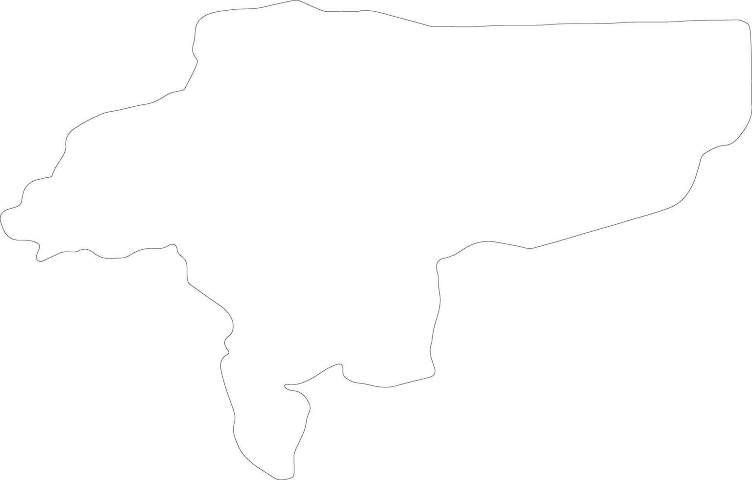 esfahan iran översikt Karta vektor