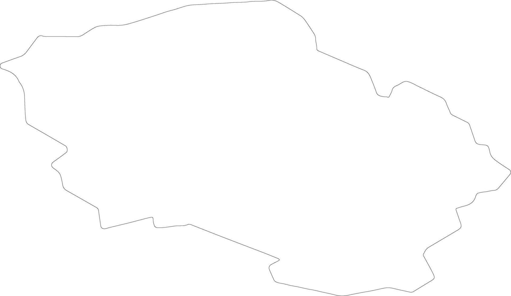 Lisburn vereinigt Königreich Gliederung Karte vektor