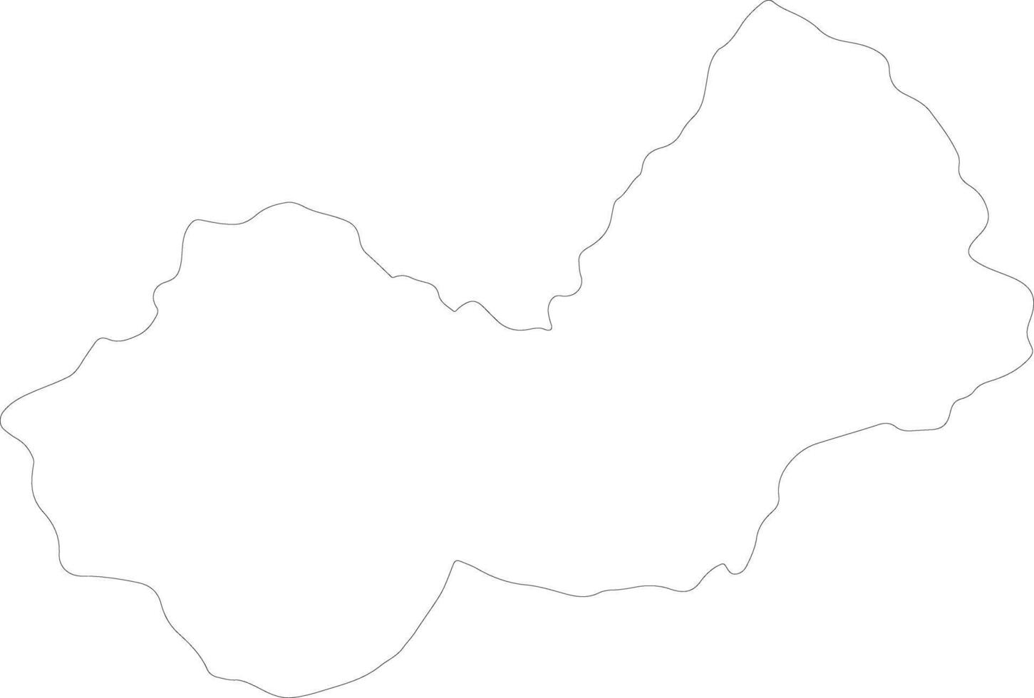 nuristan afghanistan översikt Karta vektor