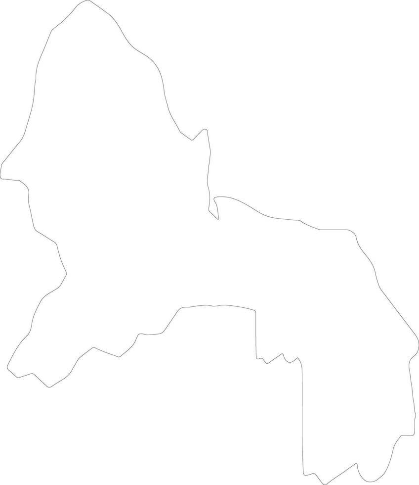 Dar es salaam förenad republik av tanzania översikt Karta vektor