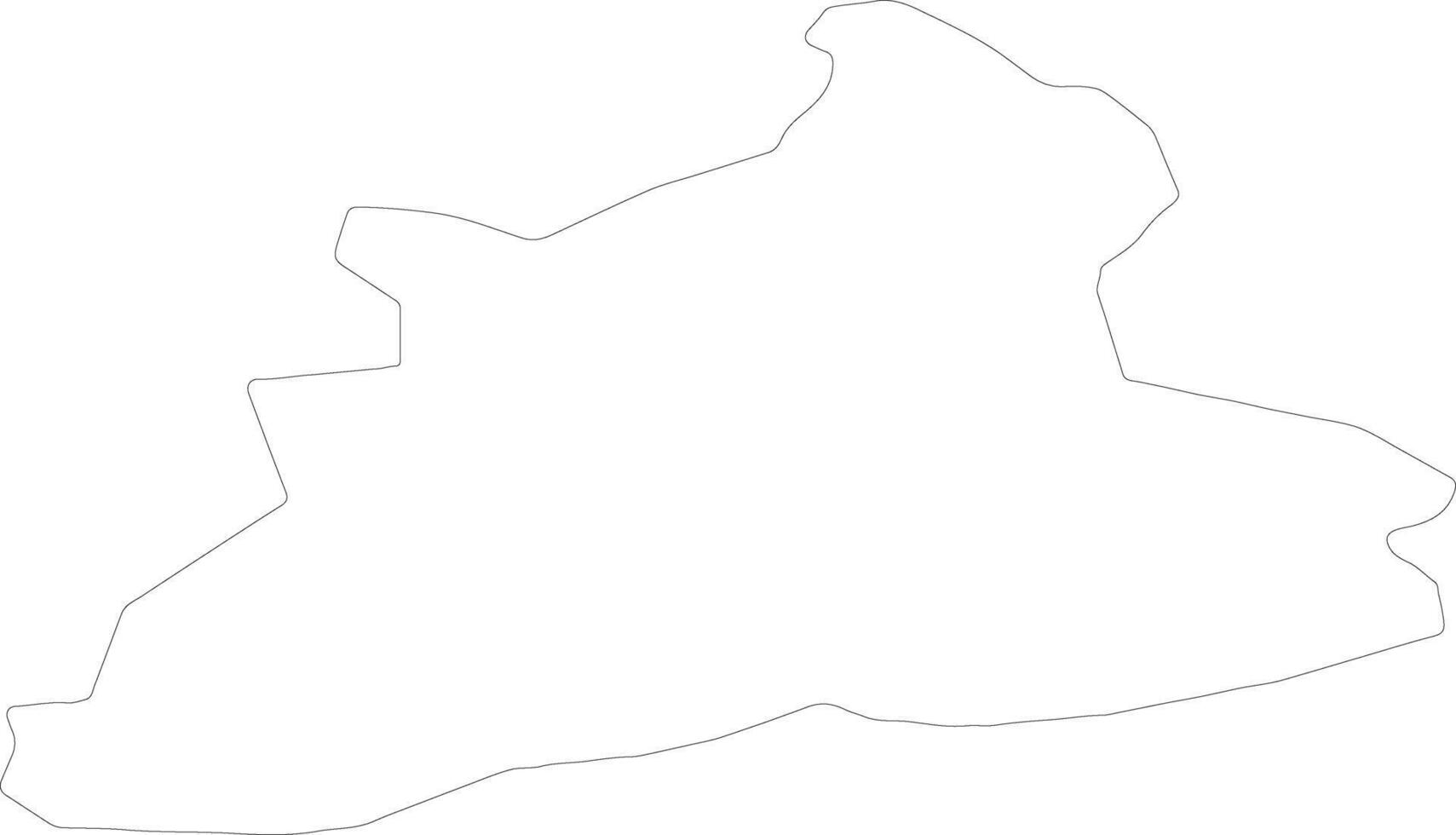 plavinu Lettland Gliederung Karte vektor