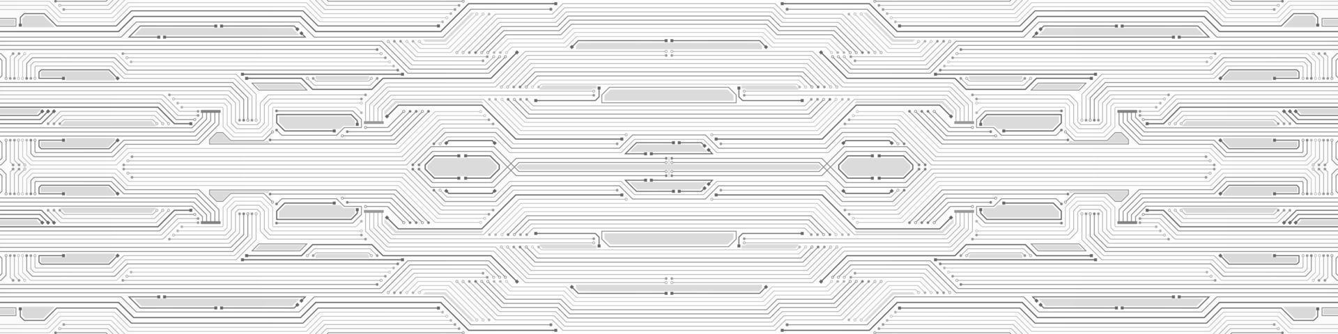 abstrakter Technologiehintergrund, Leiterplattenmuster, Mikrochip, Stromleitung vektor