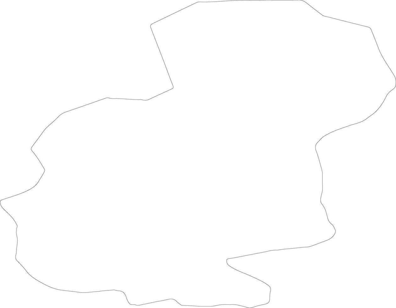 Skrundas Lettland Gliederung Karte vektor