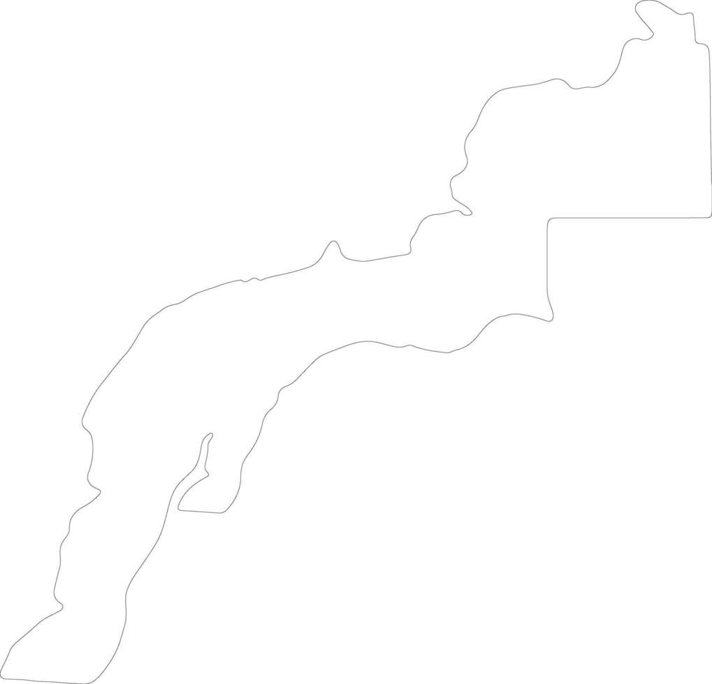 zamboanga del norte filippinerna översikt Karta vektor