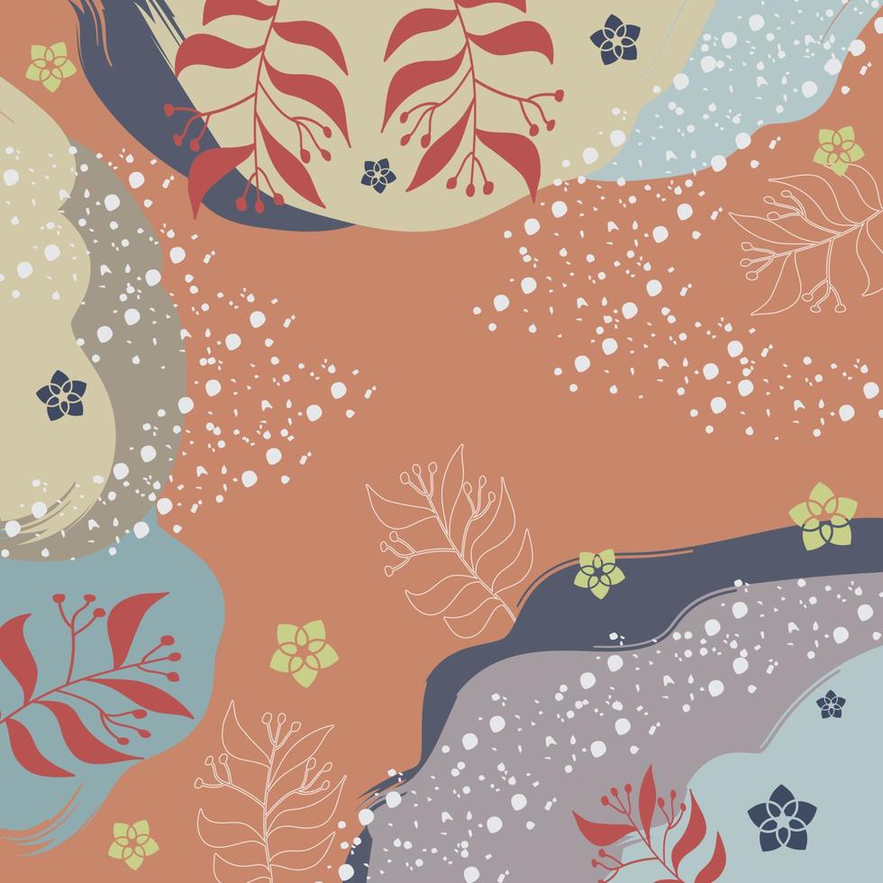Seidenschal abstraktes Musterdesign mit floralem Stil. Design nützlich für Hijab, Kopftuch, Bandana, Stoff, Mode, Schal, Tapete, Bettdecke usw. vektor
