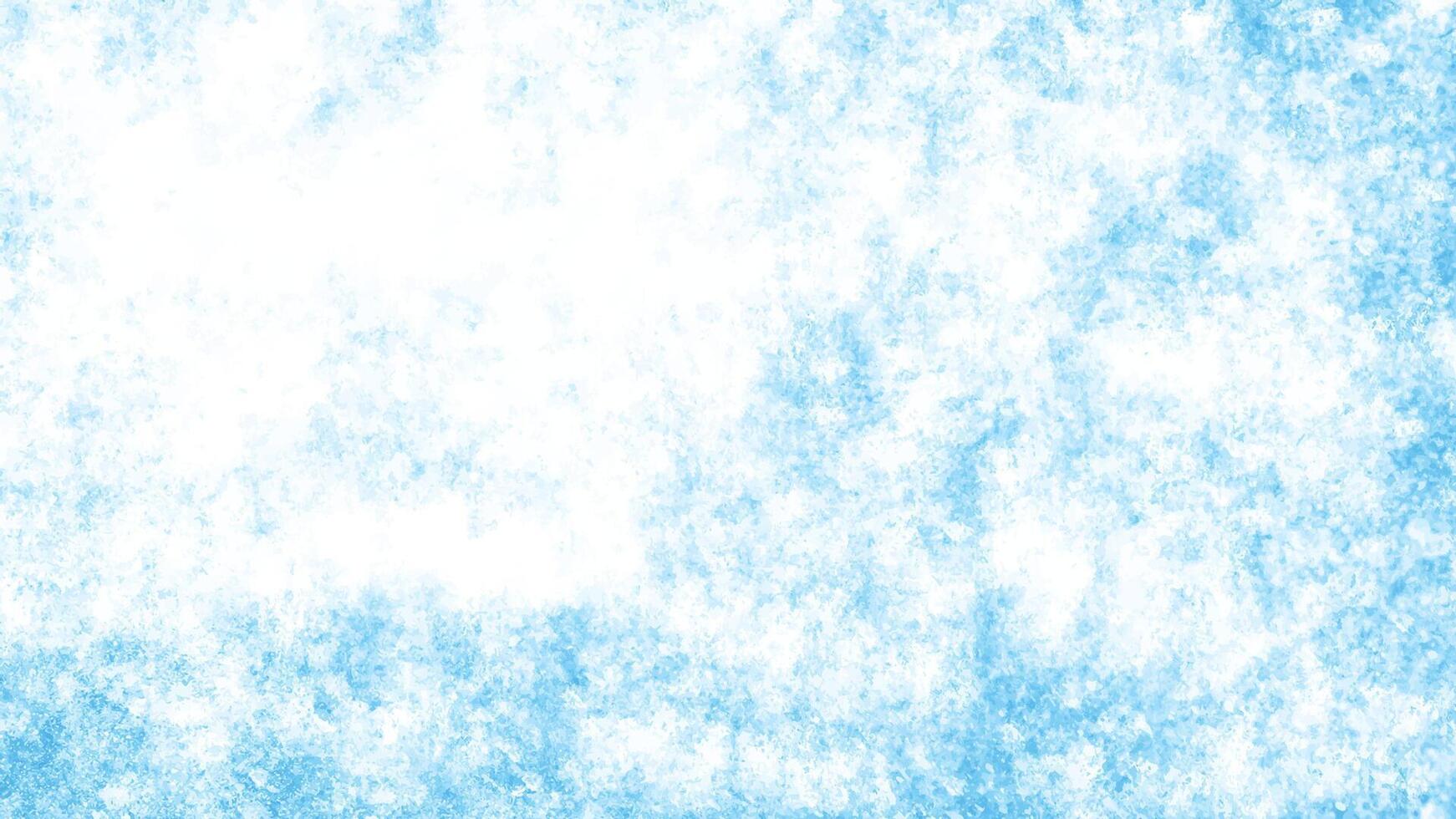 bedrövad blå grunge textur på en vit bakgrund, vektor