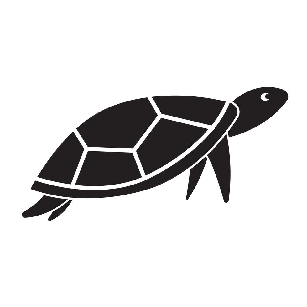 Schildkröten Symbol Logo Vektor Design Vorlage