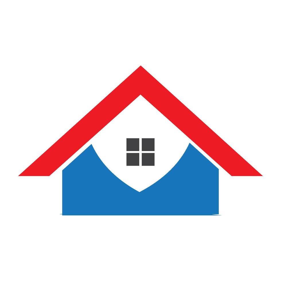 Haus-Symbol-Logo-Vektor-Design-Vorlage vektor