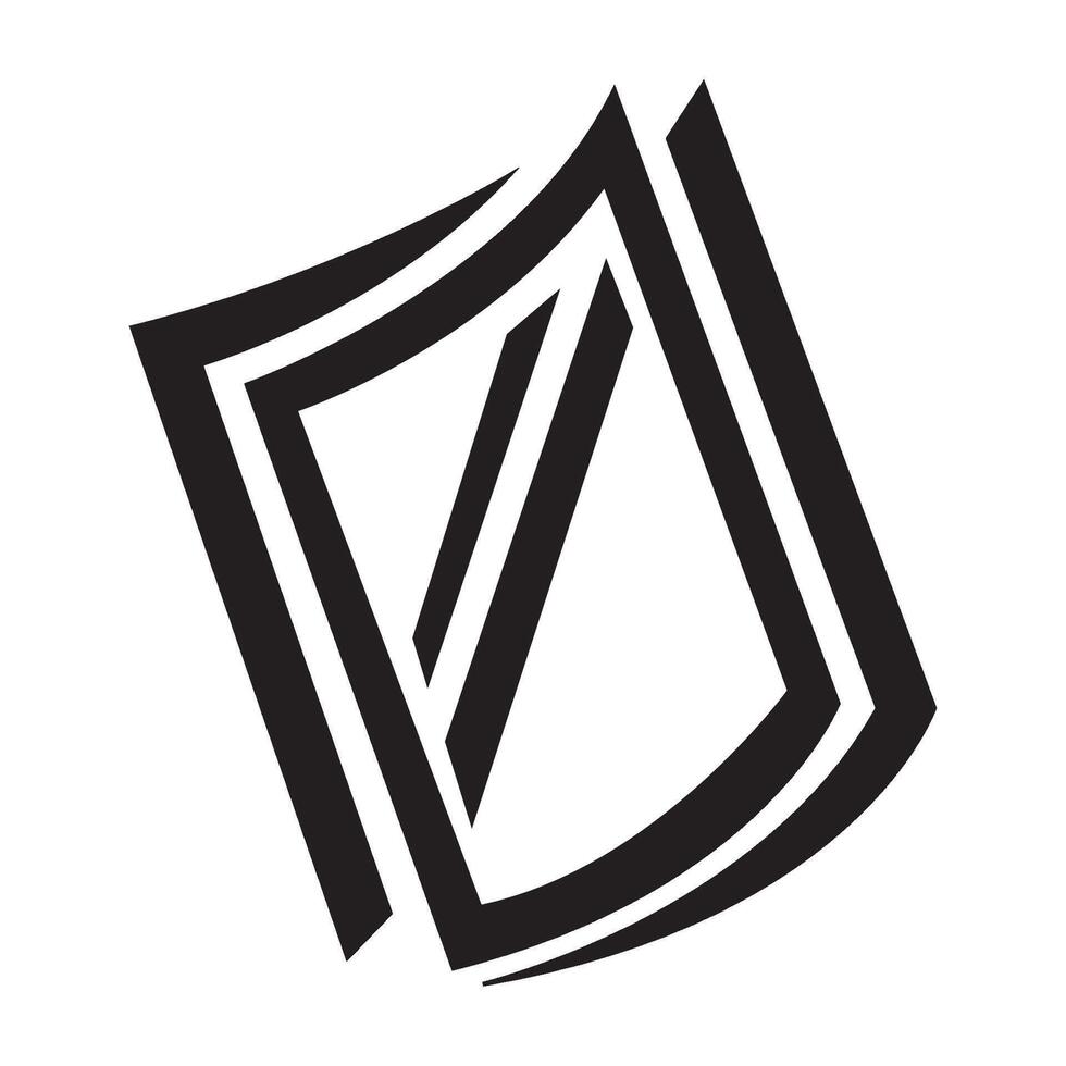 papper ikon logotyp vektor design mall