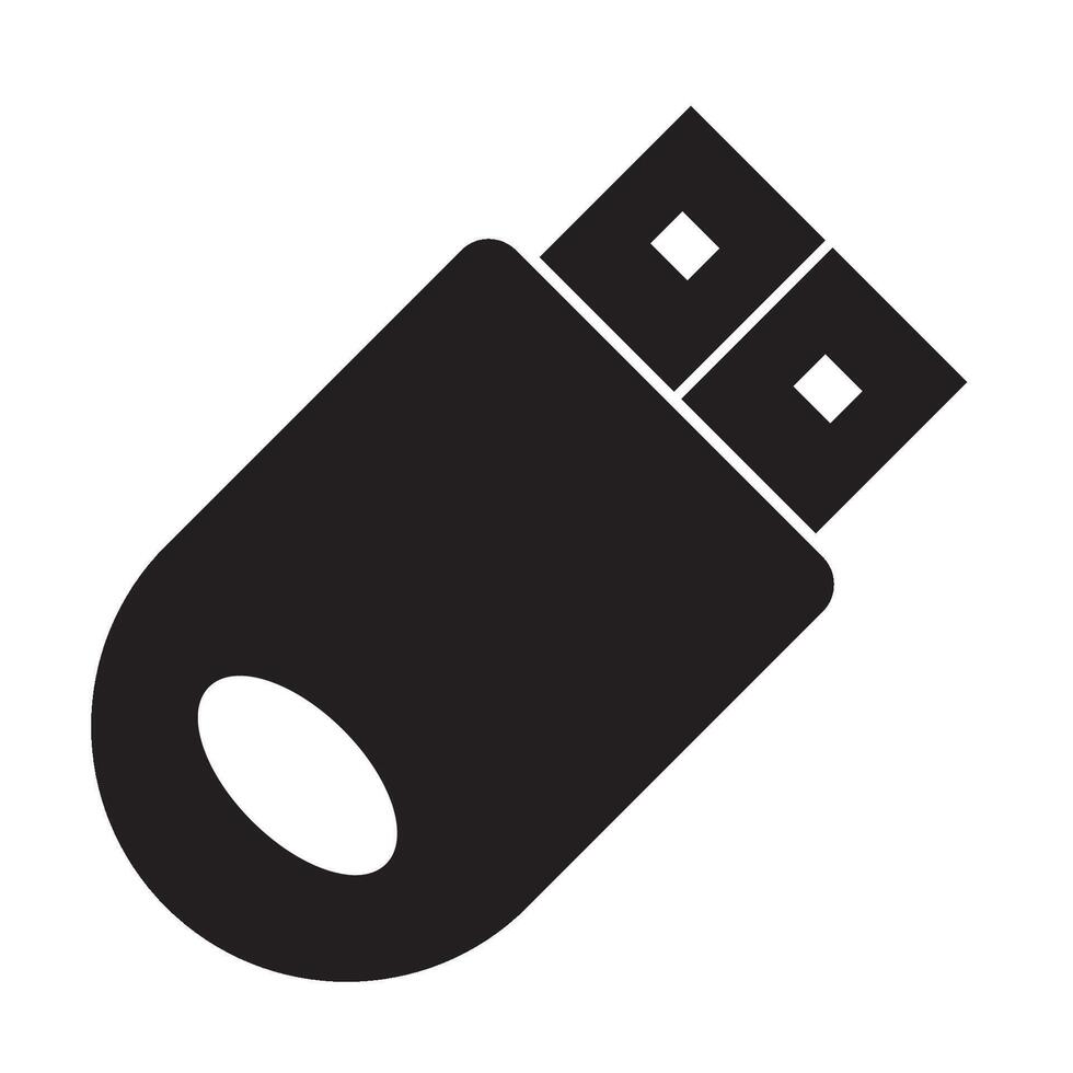 Flash-Disk Symbol Logo Vektor Design Vorlage