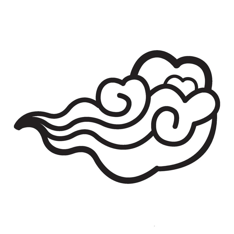 Windrichtung Symbol Logo Vektor Designvorlage