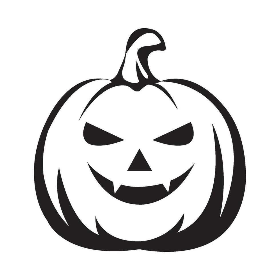 halloween ikon logotyp vektor design mall