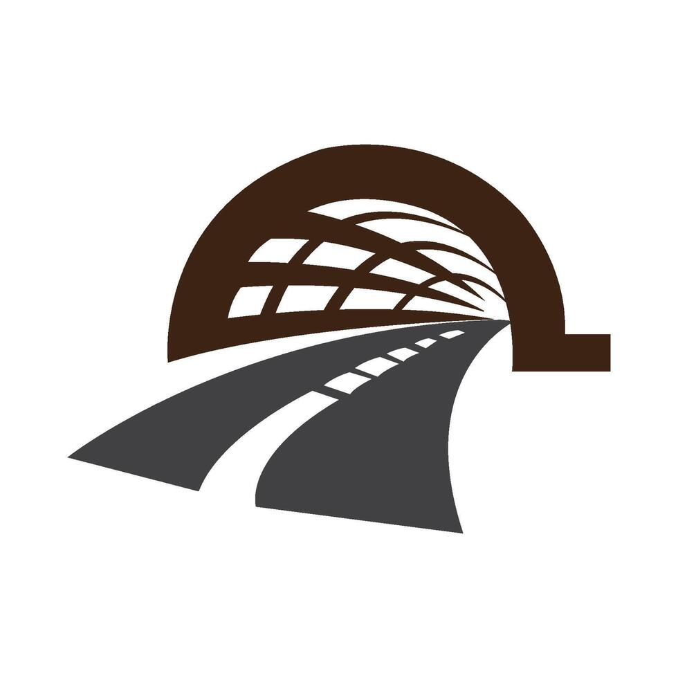 Autobahn Symbol Vektor Design Vorlage