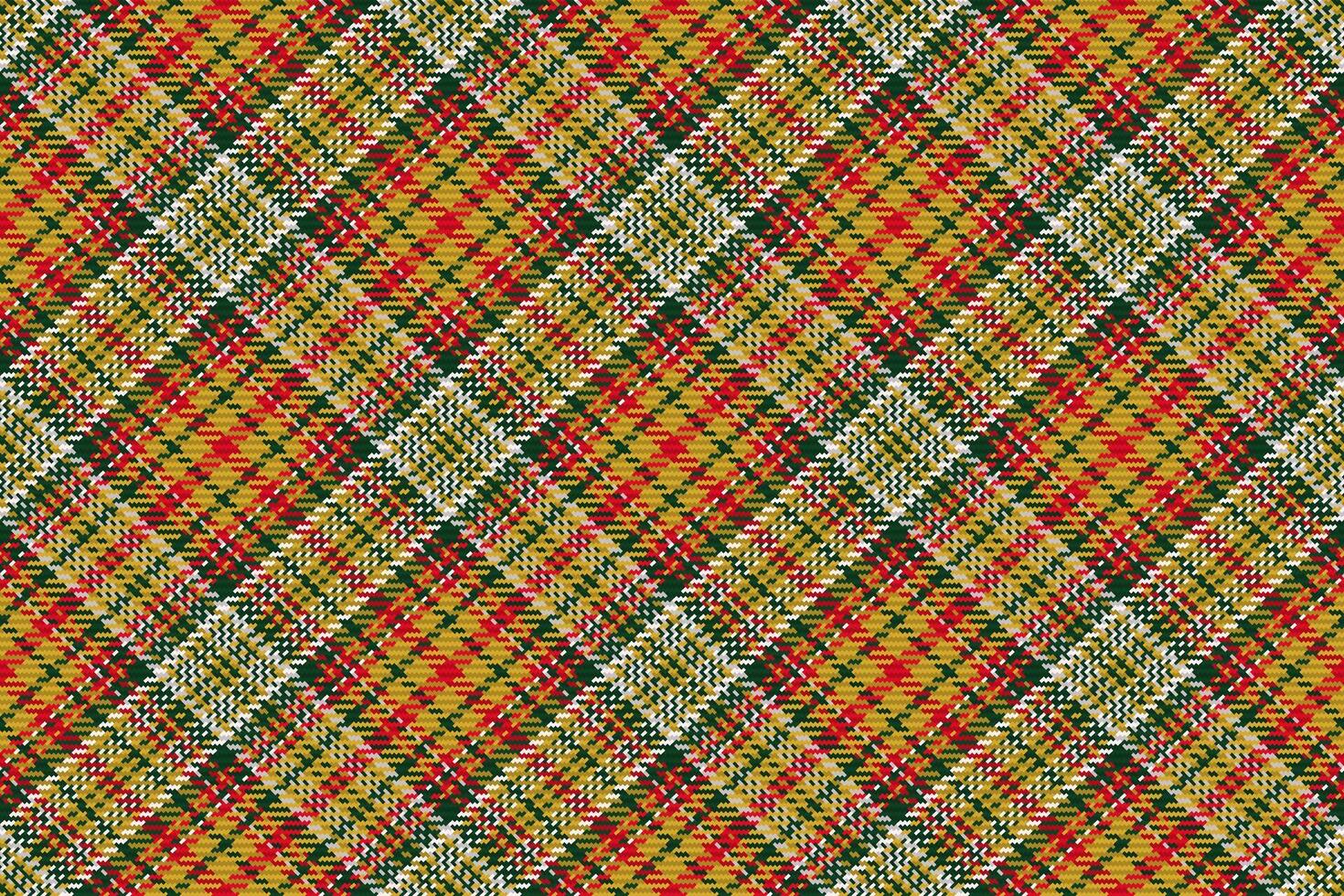 Nahtloses Muster aus schottischem Tartan-Plaid. wiederholbarer hintergrund mit karierter stoffstruktur. Vektorhintergrund gestreifter Textildruck. vektor