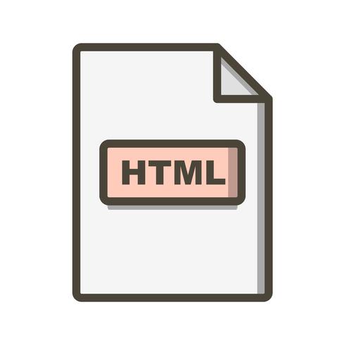 html-vektorikonen vektor