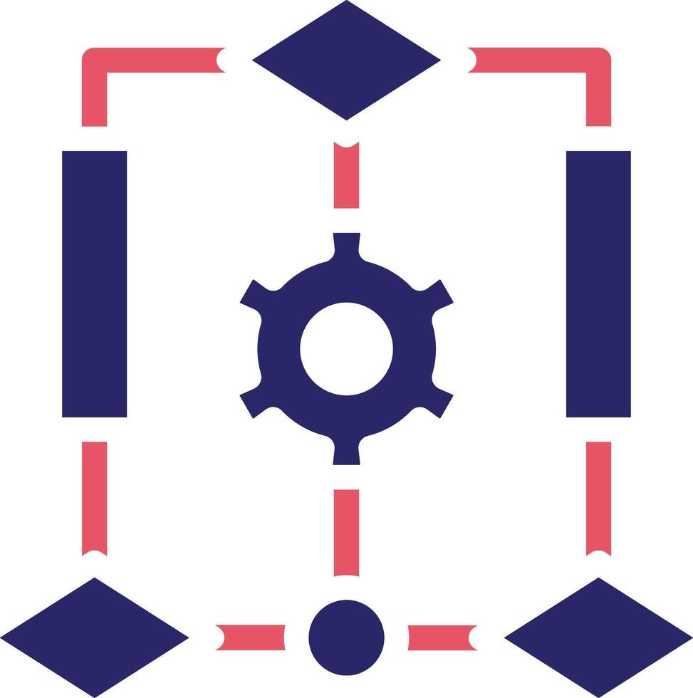 Design Algorithmus Vektor Symbol