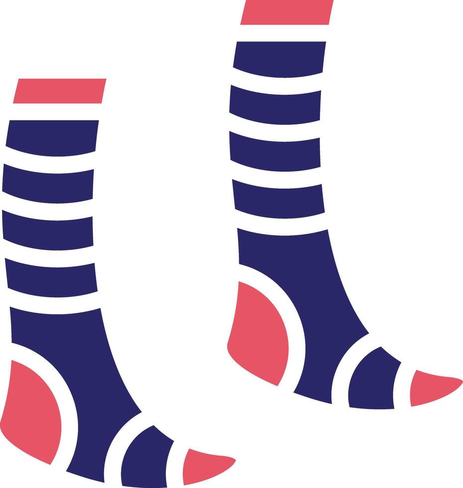 Socken-Vektor-Symbol vektor