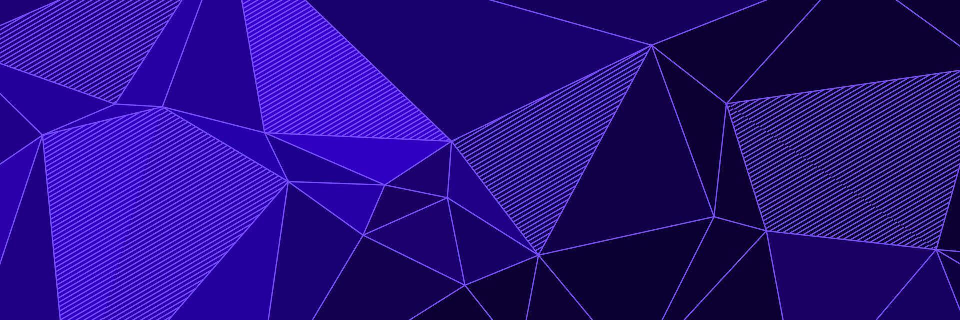 elegant Hintergrund mit Dreiecke und Linien. Digital Technologie Hintergrund. vektor