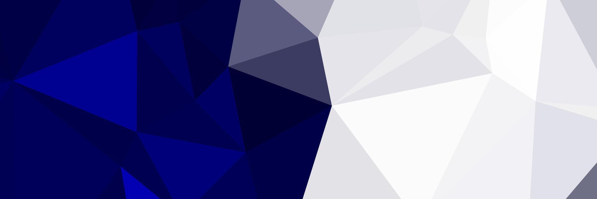 abstrakt Blau elegant geometrisch Hintergrund mit Weiß Raum vektor