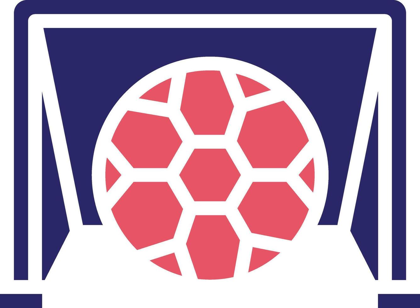 Fußball Tor Vektor Symbol