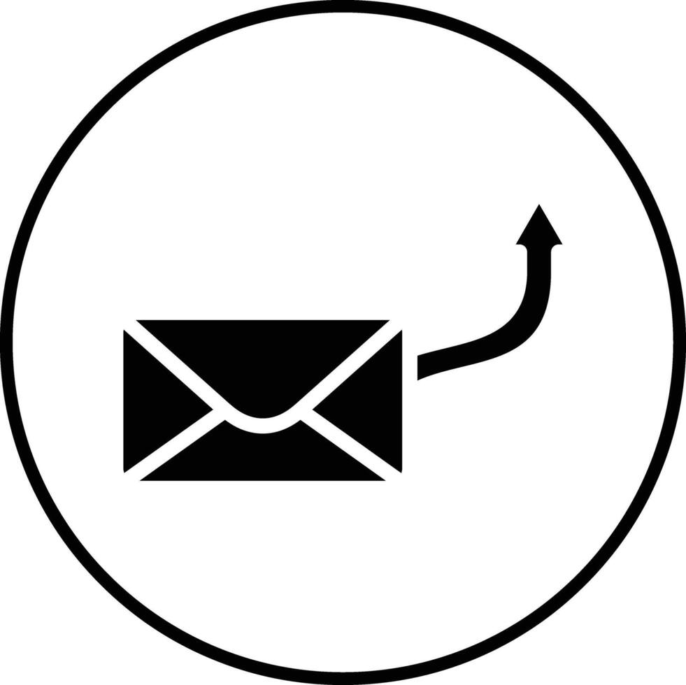 e-post skickade vektor ikon