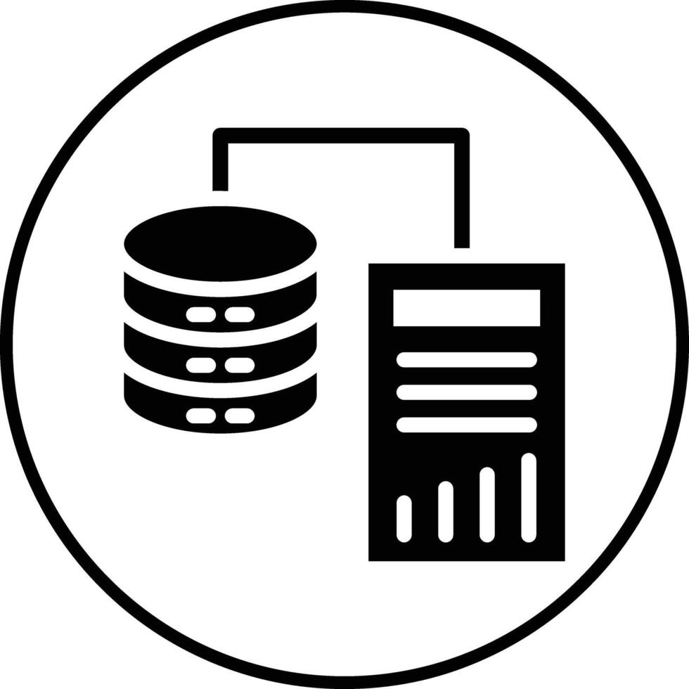 Daten Information Vektor Symbol