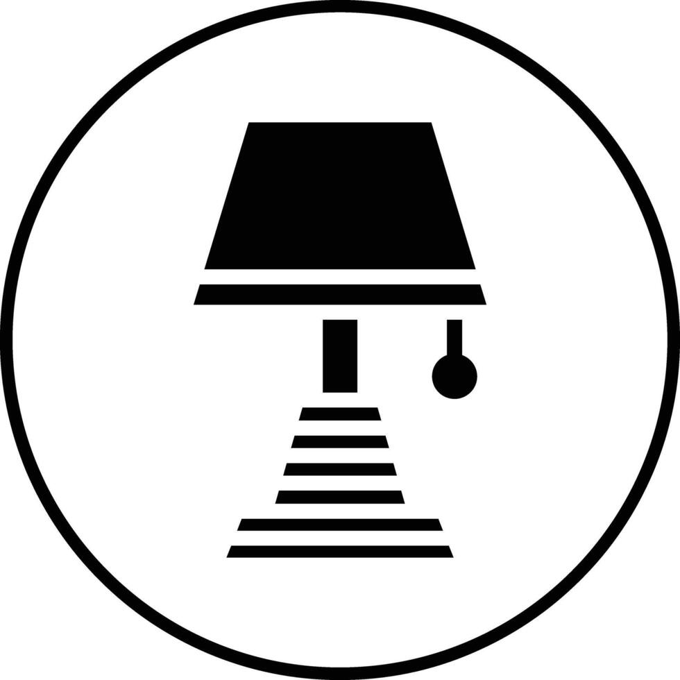 Vektorsymbol für Lampen vektor