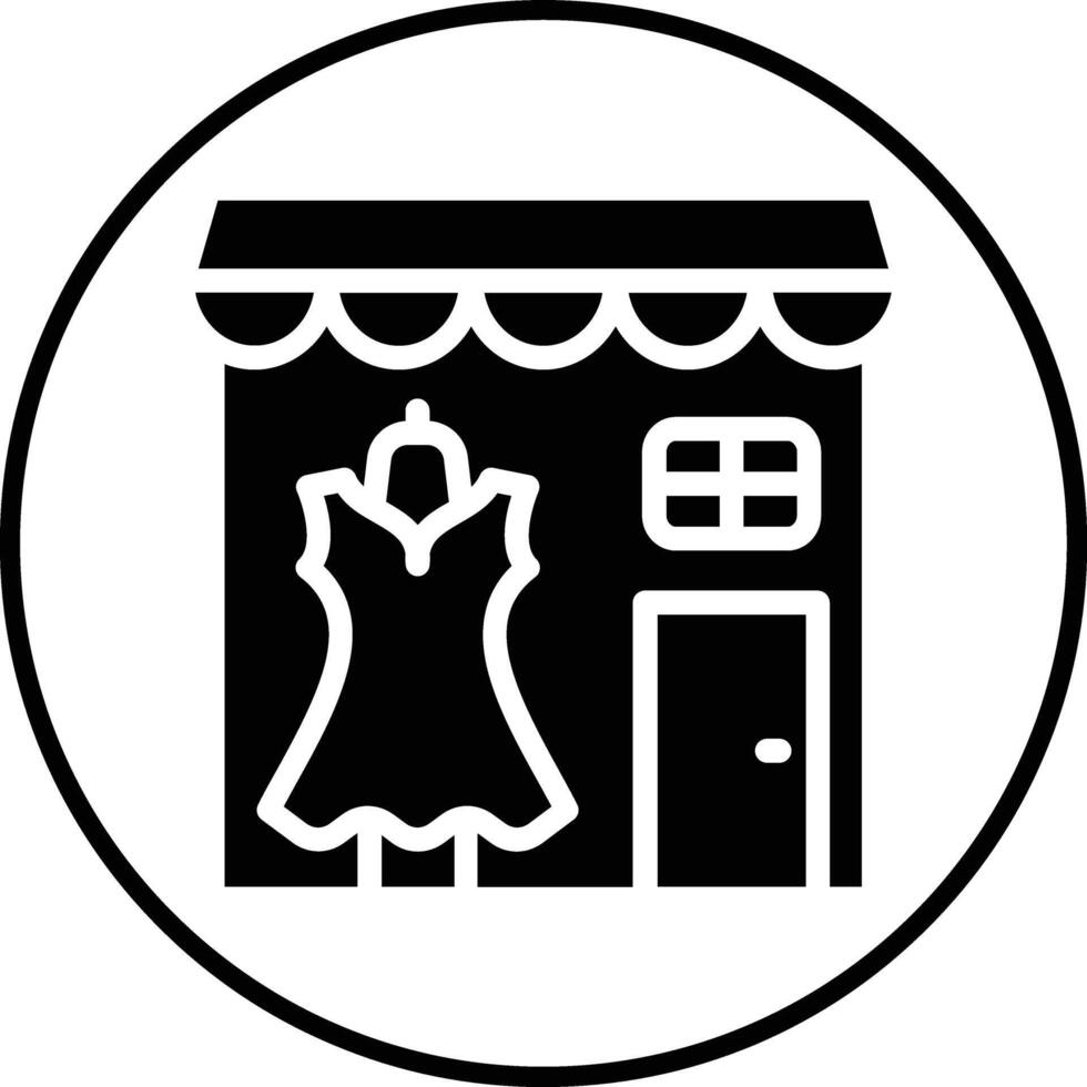 Boutique-Vektor-Symbol vektor