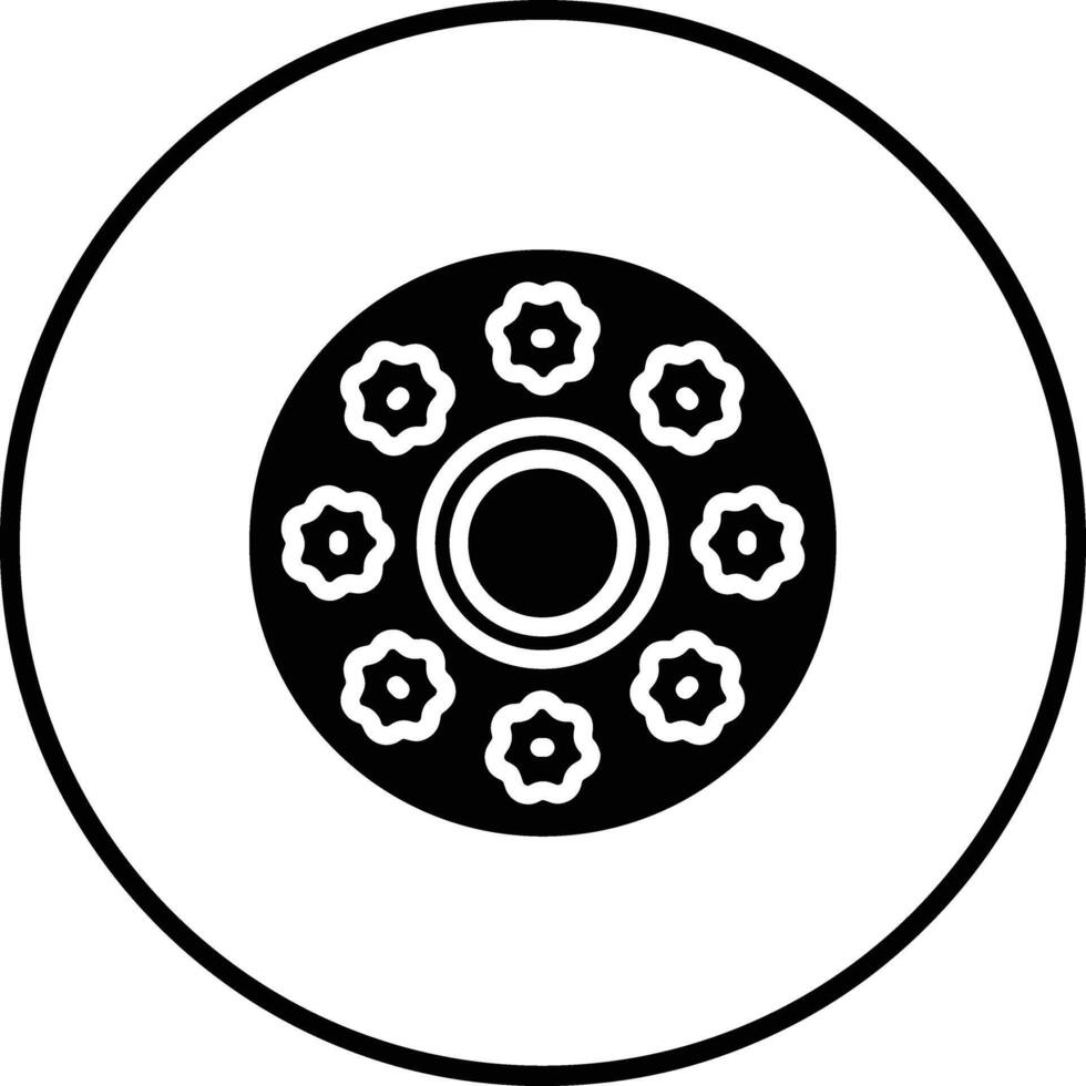 alt Teller Vektor Symbol