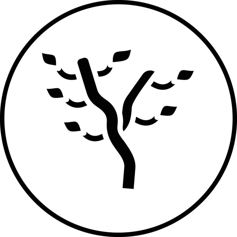 Baum Ast Vektor Symbol