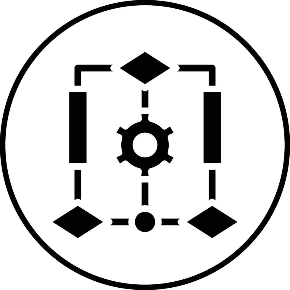 Design Algorithmus Vektor Symbol