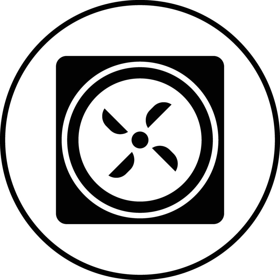 Clever Ventilator Vektor Symbol