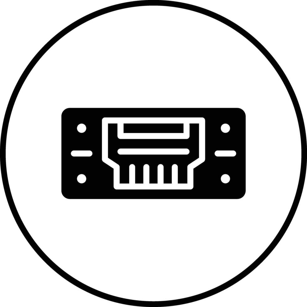 hdmi Hafen Vektor Symbol