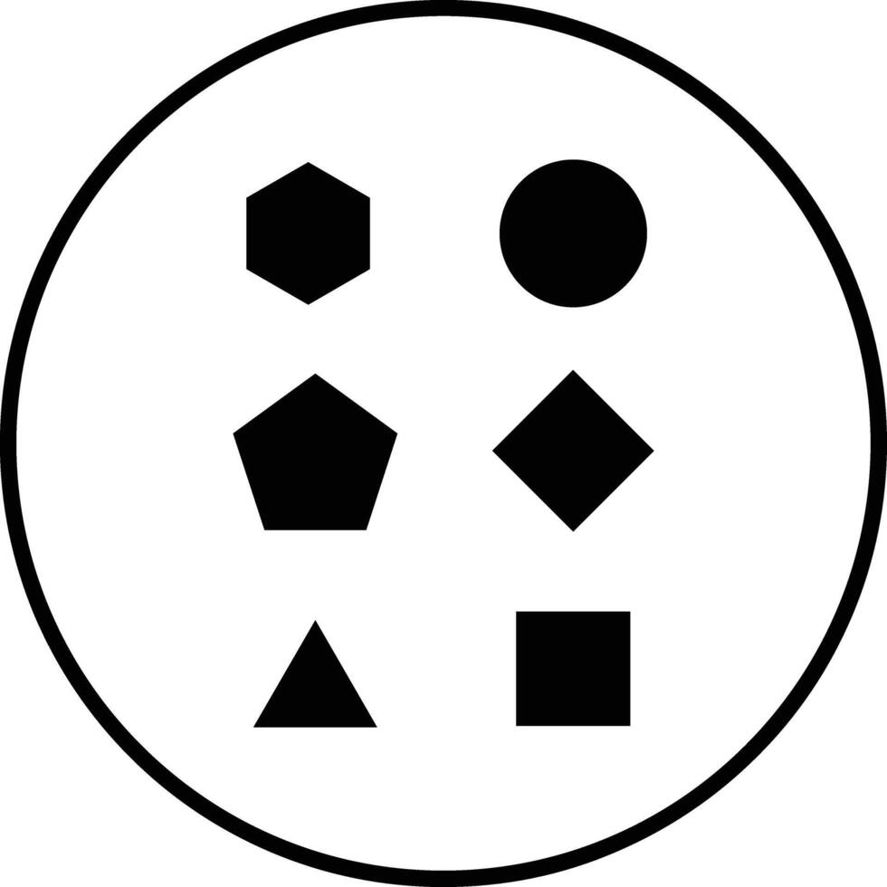 geometrisch Formen Vektor Symbol