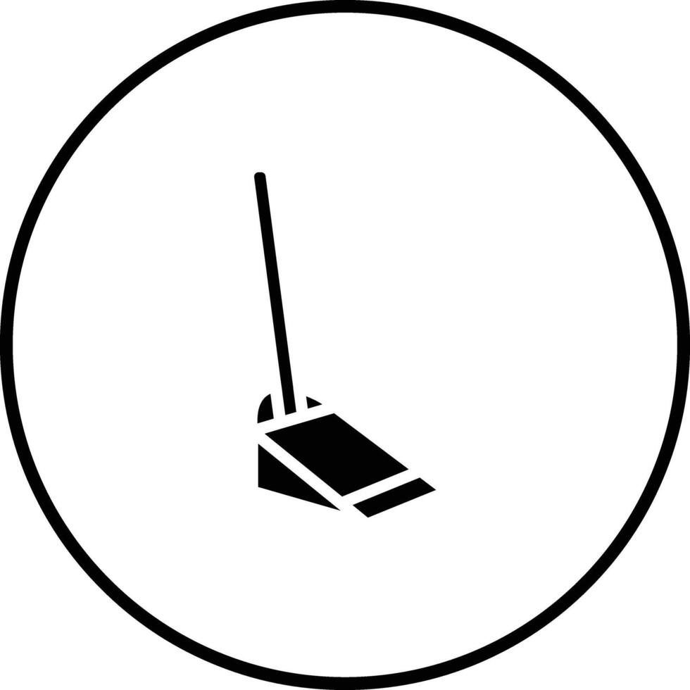 Staub schwenken Vektor Symbol