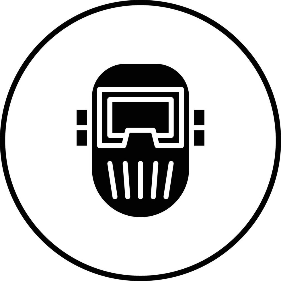 wedling mask vektor ikon