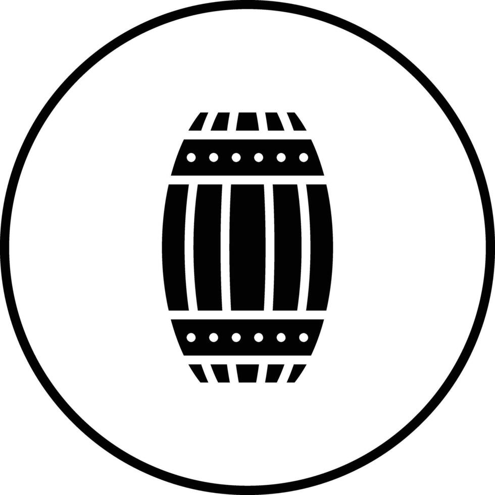 Barrel-Vektor-Symbol vektor