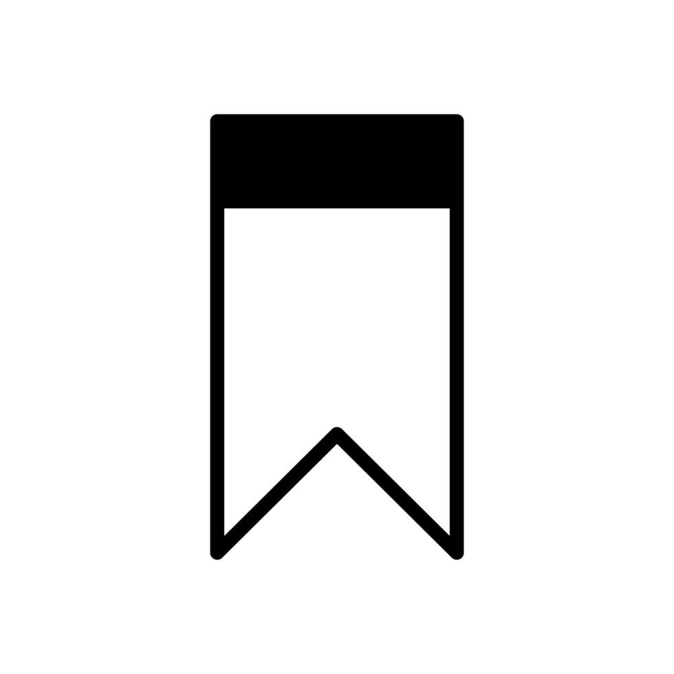 Lesezeichen Symbol Symbol Vektor Vorlage