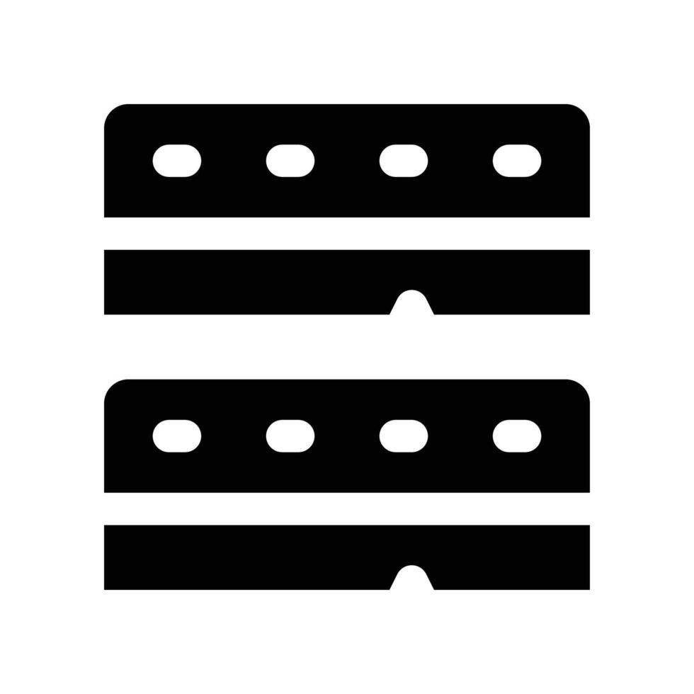 RAM Symbol. Vektor Glyphe Symbol zum Ihre Webseite, Handy, Mobiltelefon, Präsentation, und Logo Design.