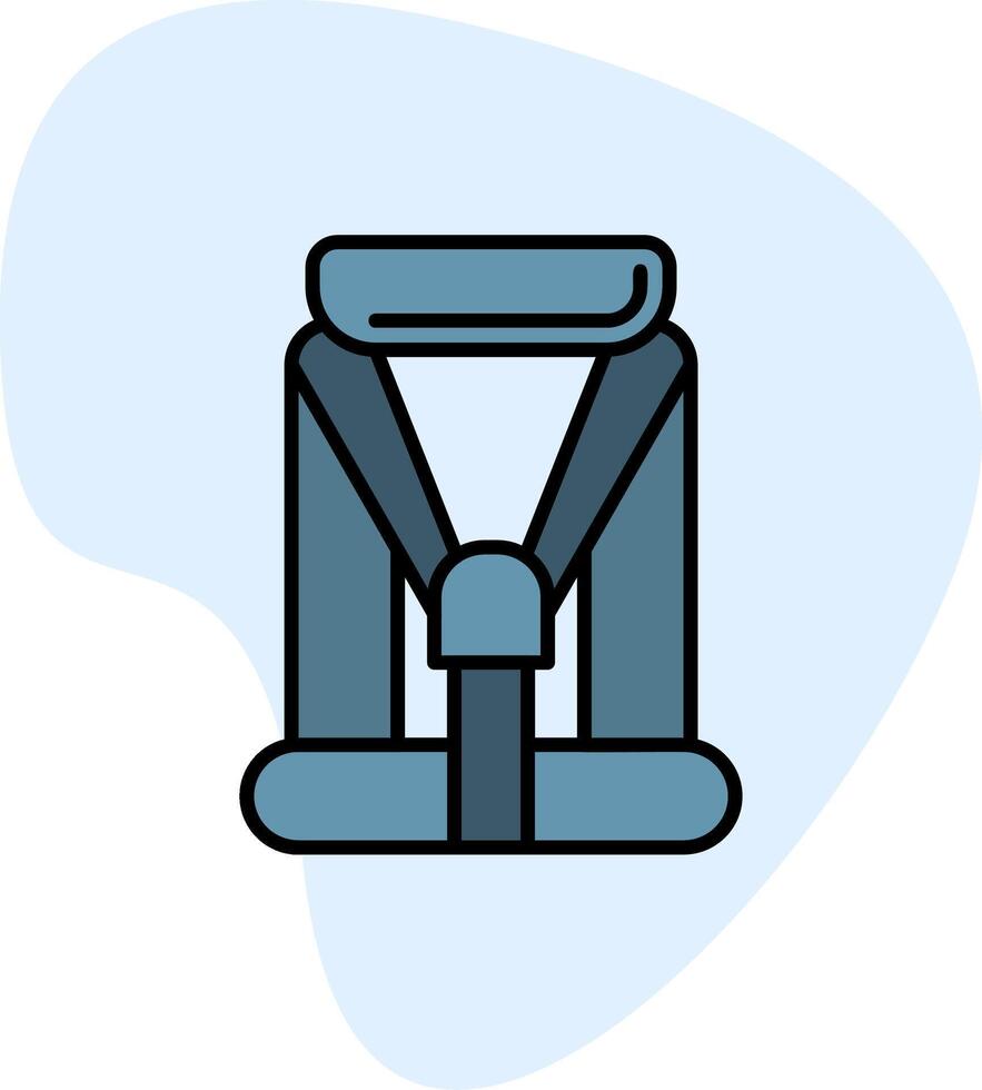 Auto Sitz Baby vecto Symbol vektor