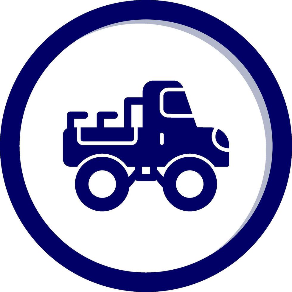 Monster- LKW vecto Symbol vektor