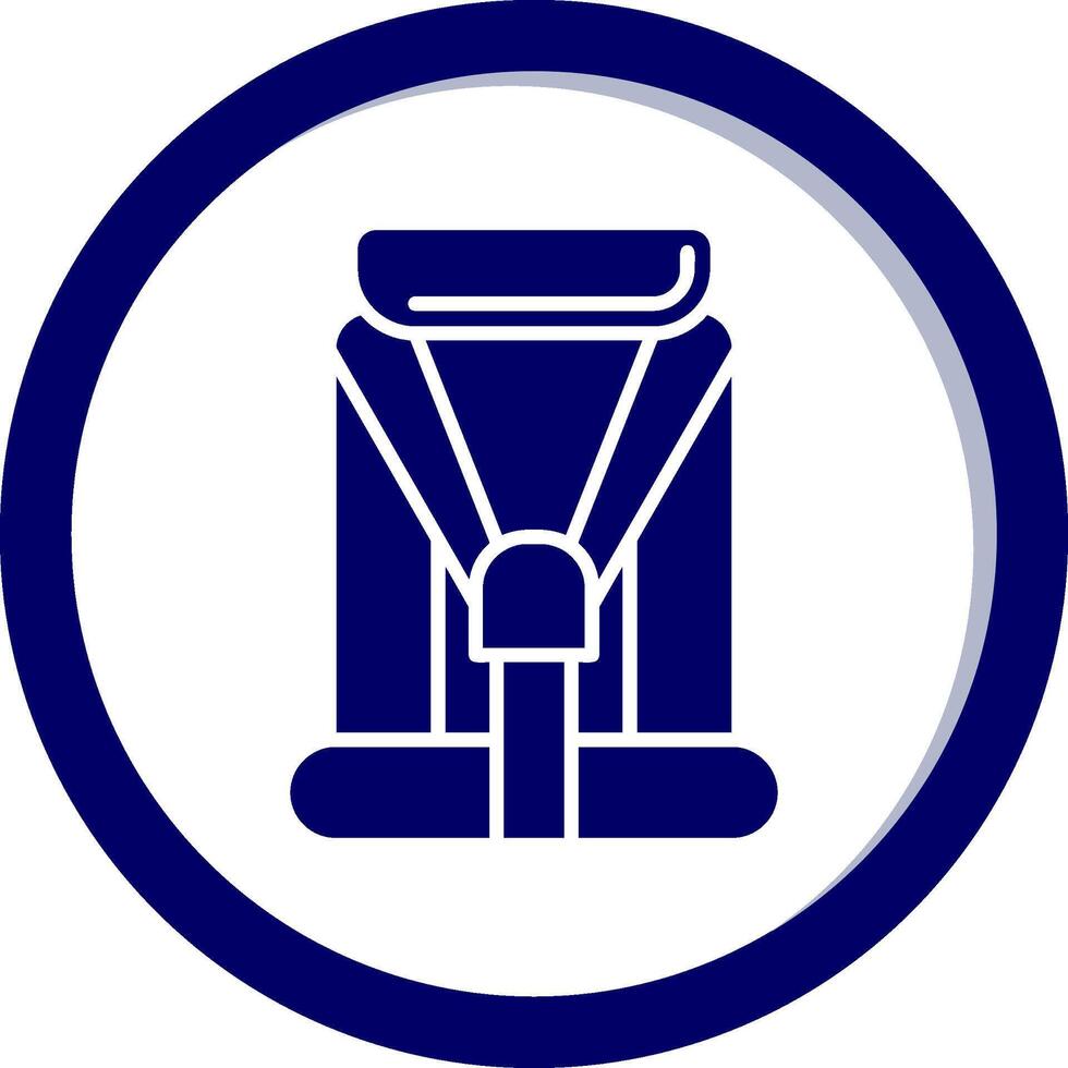 Auto Sitz Baby vecto Symbol vektor