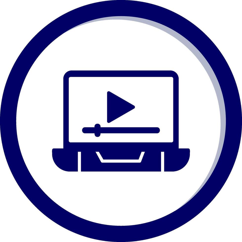 Video Anzeige vecto Symbol vektor