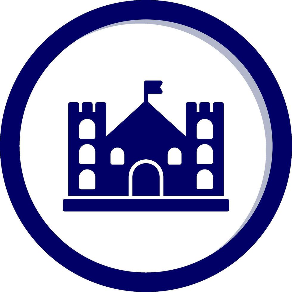 Schloss vecto Symbol vektor